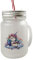 speecheese Träumendes Einhorn Mason Jar Henkel Trinkglas mit Deckel Lustiges Einhorn-Glas voller Humor Witz fröhlich mythisches Design für komische Fantasie-Momente