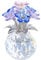 Movdyka Crystal Forget-Me-Not Multicolor Bouquet Figurines Gifts for Women Flowers Collectible Ornaments for Living Room Unique Presents for Her Mum Relatives Anniversary Birthday