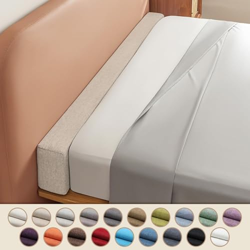 UWOBTN Matratzenfüllkissen für Bettbrücke, Bettlückenfüller, Kopfteil-Lückenfüller,zum Füllen der Lücke zwischen Matratze und Kopfteil/Wand/Bett, Doppelbett-Anschluss(#5,90x10x15cm/35x4x6in)