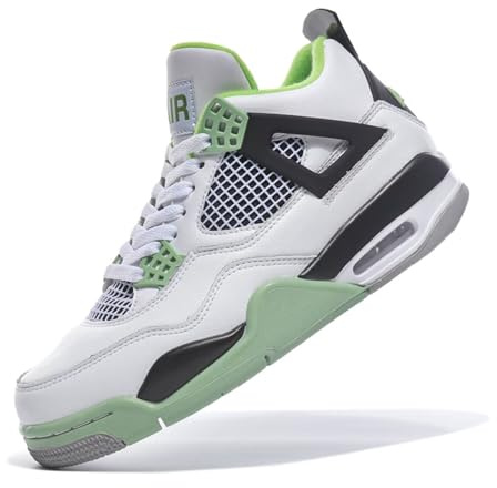 Scarpe da Basket Classiche da Uomo Air 4 Retro Scarpe da Skate Fitness Formatori Skate Casual Scarpe da Ginnastica da Lavoro Corsa a Piedi Zapato