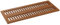 Mendler Teak-Badematte HWC-M86, Duschmatte Badvorleger, hochwertiges B-Grade-Teak (Kernholz, 20-30 Jahre), 3x40x100cm