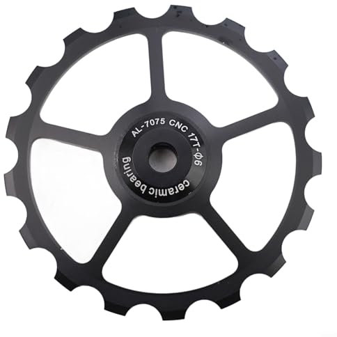Premium 17T Rad Riemenscheibe für MTB Rennrad Schaltwerk, Keramikmaterial (17T)