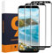 Carantee 2 Pièces Verre Trempé pour Samsung Galaxy S9 protection, 9H Dureté Anti-rayures HD Galaxy S9 vitre protection, 3D Incurvé Couverture Anti-salissures protection écran pour Samsung S9