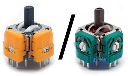 RetroRetter 4x Hall Effect V4 Sticks für PlayStation 5 (PS5) Controller - Analog Stick Drift Fix