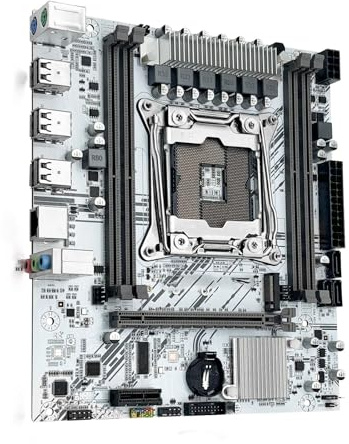 Placa Madre Placa Base X99 Fit For Machinist PR9-H LGA2011-3 E5 2630 V4 CPU DDR4 ECC RAM 16 GB 2133 MHz Combo de Memoria Compatible con NVME M.2