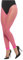 Smiffys Collant sans pieds filet, rose fluo