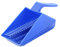 sourcing map Plastic Aquarium Fish Tank Gravel Scraper Cleaning Pan Scoop Sand Shovel Spade Blue