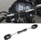Qiilu Motorrad Balance Lenker, Universal Einstellbare Aluminiumlegierung Motorrad Balance Cross Lenker Stärkung Hebel Bar(Swarchz)
