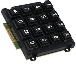 AK-1607-N-BBW Keypad: plastic No.of butt: 16 none plastic 200mΩ 1N 20mA ACCORD