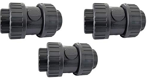 well2wellness® PVC-Kegelrückschlagventil Rückschlagventil 50mm - 3 Stück (200220)