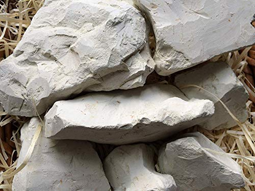 UCLAYS Green Clay, Grüner Ton, Lehm Essbare Tonstücke (Klumpen) Natürlich zum Essen (Lebensmittel), Essbarer Ton, 4 oz (110 g)