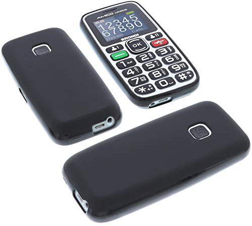 foto-kontor Custodia per cellulari Brondi Amico Unico in Gomma TPU di Colore Nero