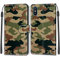 Feyten Kompatibel mit Xiaomi Redmi 9A Hülle, Handyhülle Xiaomi Redmi 9A, Handytasche PU Leder Klappbar Schutzhülle Wallet Kartenfach Magnet Klapphülle Case Brieftasche Lederhülle (Tarnung)