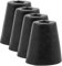 Vaguelly Furniture Leg Pads 4pcs Speaker Feet Speaker Spike Pads Speaker Bumper Stand Foot Base Anti Vibration Rubber Rings for Speakers Home Theater Subwoofers Turntable Vibration Speaker