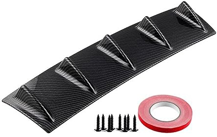 Auto ABS/Kohlefase Stoßstange Lippe Diffusor, Für BMW Z1 Z3 Z4 E30 E36 E52 E85 E86 E89 Heckspoiler Splitter Anti Crash Kratzfest Styling ZubehöR,A/Carbon Fiber Pattern-M