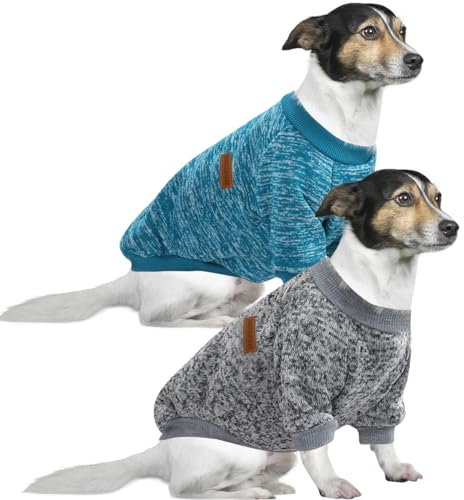 HuaLiSiJi 5XL Hundepullover Grosse Hunde Sweatshirt Kapuzenpullis für Große Hunde, Warm und Leicht, Mit Einer Weichen Textur, Elastizität Leicht zu Tragen (Blau+Grau)