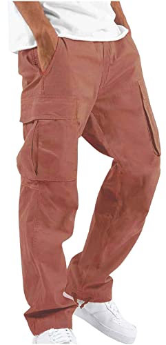 Pantalon Cargo Homme, Pantalon Homme De Travail Treillis Militaire Jeans Vetement Jogging Pantalon Jogging Homme Moto Hiver Minus Jean Blanc De Travail Treillis(A009,L)