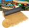 Techo De Cobertizo De Paja Artificial, Techo De Paja Con Estilo Tropical, Adecuado Para Decoración De Vallas De Jardín, Decoraciones De Cobertizo De Ba(Size:0.5*1m（1.64*3.3ft）,Color:Amarillo claro)