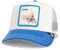 Goorin Bros. Trucker Cap The Fuerte Dog Creme Beige Blau, Size:OneSize