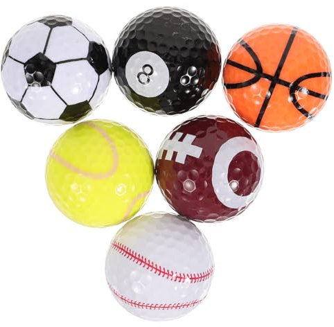 Milisten Gummigolfbälle Satz Mit Farbigen Trainingsbällen Und PVC Kasten Verschleißfest Angenehm Sicher Golf Übungsbälle Für Jugendliche Geschenk