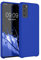 kwmobile Hülle kompatibel mit Samsung Galaxy S20 Hülle - Silikon Handy Case - Handyhülle weiche Oberfläche - kabelloses Laden - Baltik Blau