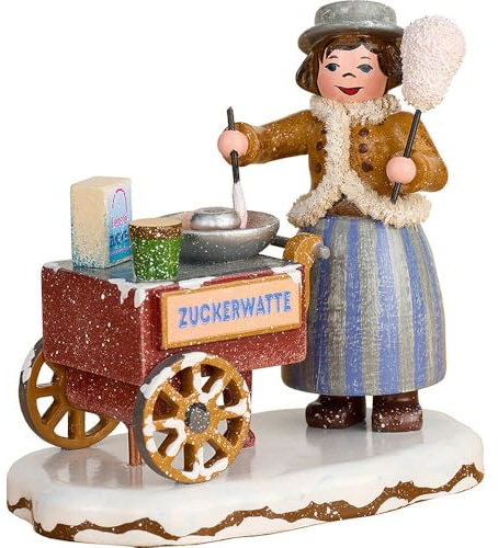 Hubrig Volkskunst GmbH Winterkinder Süße Zuckerwölkchen - 8 cm