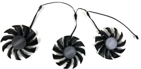 BDAKQJV Carte Graphique Compatible avec RTX 2060 RTX 2070 RTX 2080 Super Gaming OC GPU Fan 82MM T128015SU PLD09215S12H Ventilateurs de Carte Graphique