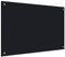 DELUKE® Küchenrückwand Glas - 90x60cm Schwarz | Wandverklediung Küche Wandschutz Spritzschutz Herdspritzschutz Glasplatte Rückwandküche Küchenwand Design