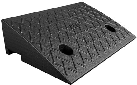 Rampe Trottoir Portable, Rampe de Seuil pour Portes, Fauteuils Roulants, Voitures, Scooters