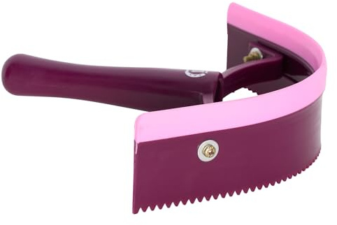 Imperial Riding Schweißmesser IRH, effektives Schweißmesser zum Entfernen von Wasser und Schweiß, ergonomischer Abzieher für Pferdepflege mit stylischem Stall-Look, Dark Flower