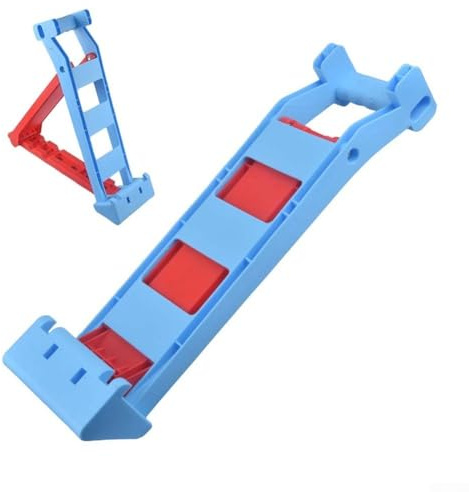Dolvitrny Verstellbarer Winkel Fliesenhalterung für 45° Anfasen, rutschfester Fliesenhalter mit Multi-Winkel-Einstellungen 40/50/60°, robuste PP-Kunststoff-Fliesen