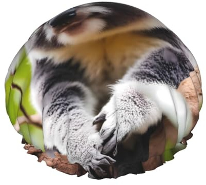 Happy Cute koala Shower Cap with Comfort Skin Friendly Design for Hair Protection During Laundry Beauty