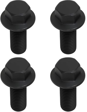 ECSiNG 4x Viti per Lama Tosaerba Sostituzione oem 90105-960-003 M10 x 1,25 x 25 mm Compatibile con Tosaerba Honda