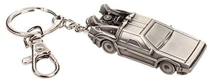 Porte-clés en métal « Back to the Future »