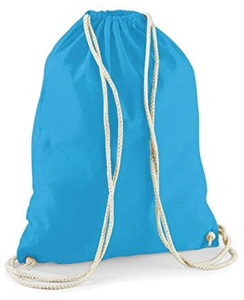 Westford Mill Cotton Gymsac - Surf Blue