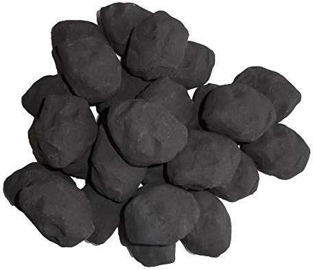 18 Gas Fire Ceramic Large Cast Coals Replacement Replacements/Bio Fuels/Ceramic/Boxed BY COALS 4 YOU