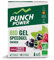 PUNCH POWER - SPEEDGEL Fruits Rouges - Boîte 6 gels x 25 g - Gel Energetique d'Endurance - Bio - Sans Colorant - Sans Conservateur - Sans arôme artificiel - Sans Gluten - Marque Française