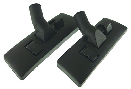 2x Universal Vacuum Cleaner Floor Tool Brush Head 32mm Compatible with AEG, Argos, Bush, Daewoo, Dirt Devil, Electrolux, Hoover, LG, Morphy Richards, Nilfisk Carpet Hard Floor Nozzle Attachment