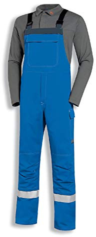 Uvex Multi Function 3661 Schweißer-Arbeitshose - Blaue Latzhose 64/66