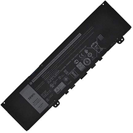 F62G0 F62GO CHA01 RPJC3 0RPJC3 39DY5 039DY5 Remplacement de la Batterie pour Ordinateur Portable Dell Inspiron 13 7000 5370 7370 7373 7380 Convertible P83G001 P83G002 P87G001 Vostro 5370(11.4V 38Wh)