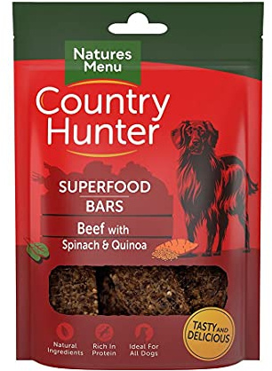 Other Country Hunter Superfood Bar Beef With Spinacountry Hunter & Quinoa 100g, Clear