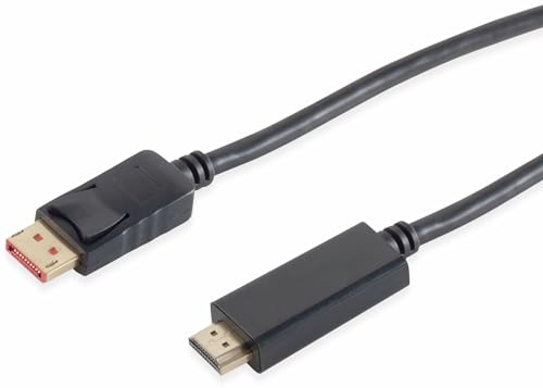 S/CONN maximum connectivity Displayport - Cable DP HDMI (1.4, 4K60Hz, 10 m)