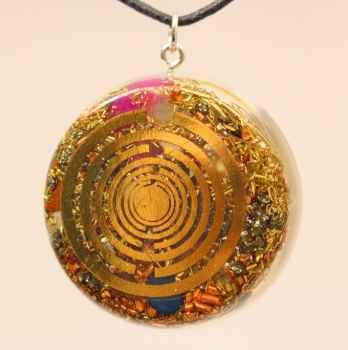 Orgonit MWO Amulett Lakhovsky Skalar Multiwellen Oszillator I 100% echtes Orgonit Amulett I Schutz unterwegs gegen EMF, 5G, Haarp, Funkstrahlung I echte Orgonenergie für mehr Harmonie I Gesundheit