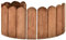 Festnight Bordure de Jardin Rouleaux de Bordure en Bois 3 pcs 120 cm