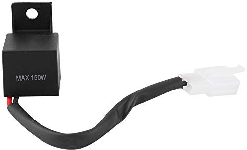 Blinkrelais, 2 Pin Elektronisches Motorrad LED Licht Blinker Steuergerät Blinkerbirne Hyper Flash LF1-S-PIN