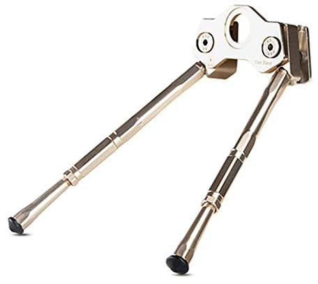 ChengBeautiful Fahrradständer Mountainbike Einstellbare Kurbel Fußstütze Rennrad Pedal Mittlere Unterstützung Halterung Fahrrad-Parkplatz-Zubehör (Farbe : Silver, Size : 20-30mm)