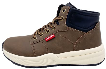 Levi's New Peak Stiefelette, Dunkelbraun, 36 EU