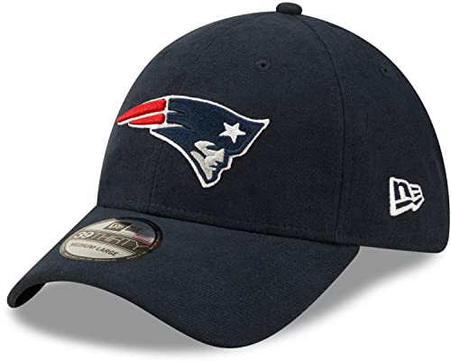 New Era - NFL New England Patriots Comfort 39Thirty Stretch Cap Farbe Blau, Größe S-M