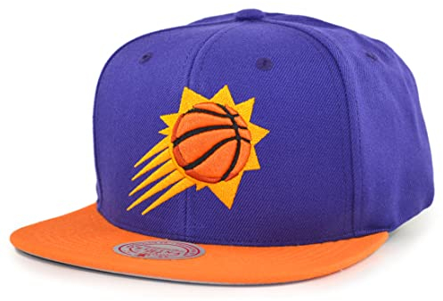 Mitchell & Ness NBA Team 2 Tone 2.0 Snapback Cap Phoenix Suns Purple/orange
