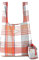 Oilily Toto Folding Tote Penelope Check Blue Haze